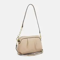 Женская кожаная сумка Borsa Leather K16688be-beige