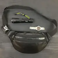 Сумка на пояс із еко-шкіри + Професійний ліхтар POLICE BL-X71-P50