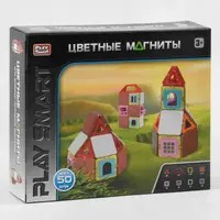 Детский конструктор "Цветные магниты". (105943)