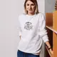Свитшот "Брошу все, уеду в горы" унисекс, Белый, XXL, русский