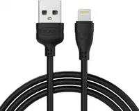 Кабель GOLF GC-63I Lightning cable 1m Black