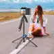 Селфи-монопод HOCO Handy aluminum alloy anti-shake live broadcast holder K22 |L 1.75m, BT|