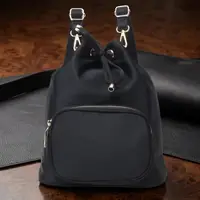 Рюкзак женский нейлоновый Vintage 14871 Черный