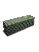 Base Camp коврик кемпинговый Hunter Wide IXPE Olive Green, тактический коврик, складной коврик в палатку олива