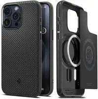 Чехол Spigen для iPhone 15 Pro Max - Mag Armor (совместим с MagSafe), Matte Black (ACS06597)