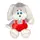 Мягкая игрушка Попелюшка Заяц Энди 40см (ZL488)