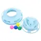 Игрушка для кота Taotaopets 077705 Башня Blue 25*16.5см интеллектуальная 4-х уровневая