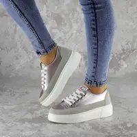 Кеди жіночі Fashion Ether 2285 39 розмір 24,5 см Рожевий