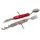 Набір столових приборів Bo-Camp 8 Functions Red 6102084