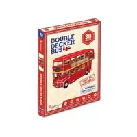 Конструктор игровой 3D Cubic Fun Автобус Дабл Декер S3018h 66 деталей