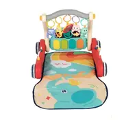 Ходунки-коврик 2 в 1 Huanger, подсветка, пианино, мелодии, погремушки. Multicolor (139570)