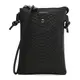 Женская кожаная сумка Borsa Leather K18012bl-black
