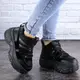 Сникеры женские Fashion Cujo 2121 39 размер 24,5 см Черный