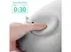 Надувная подушка со встроенной помпой Travel Neck Pillow Серая