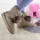 Женские замшевые угги Fashion Flannery 1300 36 размер 23,5 см Бежевый
