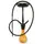 Кальян KAYA Spring Inox 630 Pyramid Black 2S высота 76 см на 2 персоны