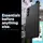Чехол Spigen для Samsung Galaxy S23 FE - Liquid Air, Matte Black (ACS06366)