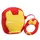 Чехол для AirPods 2/1 series, Iron Man Marvel 3D, силиконовый