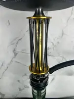Кальян Trumpet Hookah Rider W-40 (ущільнювач) – Золото та чорний