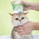 Щетка силиконовая массажная для мытья животных с дозатором Semi Cleaning Device, Grey