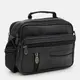 Мужская кожаная сумка Borsa Leather K16688-2bl-black