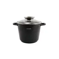 Кастрюля Zauberg Мармур 0620-BL-93896 4 л черная