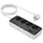 Удлинитель HOCO Sunlight 4-bit desktop socket (L=3M) AC21 |3USB/1Type-C, 17W/3.4A|