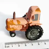 Трактор із мультфільму Тачки RESTEQ — іграшкова машинка Tractor 60×30×45 мм з металу та пластику