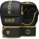 Рукавиці для ММА (Греплінгові рукавички) RDX F6 KARA Matte Golden Plus S/M