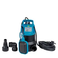 Насос дренажний садовий 0.4кВт Hmax 6м Qmax 150л/хв LEO AKS-401PH (773146)