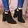 Ботильйони жіночі Fashion Catu 2645 38 розмір 24,5 см Чорний