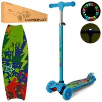 Самокат I-Trike Maxi JR3-055-BL-L 79-88 см голубой