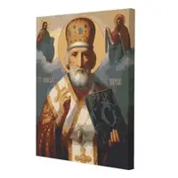 Картина по номерам "Николай Чудотворец" 40х50 см