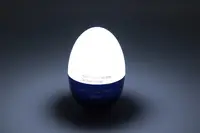 Світильник-нічник Troika Eggtivate, з датчиком вібрації, синій