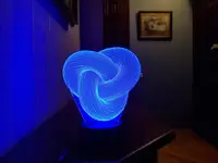 Сменная пластина для 3D светильников "Уроборос" 3DTOYSLAMP