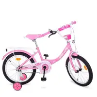 Двухколесный велосипед PROFI Princess 18" Розовый 
(Y1811) со звонком