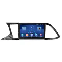 Штатная магнитола 9" Lesko для SEAT Leon III 2012-2016 6/128Gb 4G Wi-Fi GPS Top Сиат
