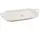 Блюдо прямоугольное Tudor TU3854-92763 31 см белое
