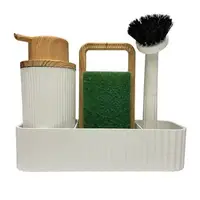 Набор для кухни на мойку Eurogold ECO BT-4503 4 предмета бежевый