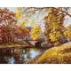 Картина по номерам "Осенний пейзаж" ©Сергей Лобач Идейка KHO2879 40х50 см