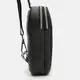 Женский кожаный рюкзак через плечо Borsa Leather K17107bl-black