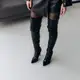 Ботфорты женские Fashion Misty 3304 41 размер 26 см Черный