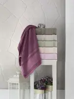Ahenk махровые полотенца 70х140см., 6 шт/уп. Pupilla Турция.