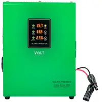 Сонячний інвертор перетворювач Volt Polska MPPT GREEN BOOST 3000 (120-350VDC) 3 кВт