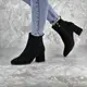 Ботильоны женские Fashion Laser 2318 40 размер 25 см Черный