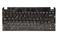Клавiатура для ноутбука ASUS Eee PC 1015 чорна, без фрейму
