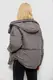 Куртка женская зимняя короткая, цвет серый, 244R983