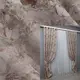 Комплект (2шт. 1,45х2,7м.) жаккардовых штор "Мрамор Al3". Цвет бежевый с терракотовым. Код 1600ш 33-0461
