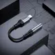 Переходник HOCO Lightning to 3.5mm Fresh digital audio converter LS36A |0.12m, DA|
