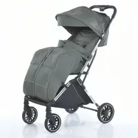 Коляска прогулянкова El Camino Link ME-1129-Moss-Striped зелена